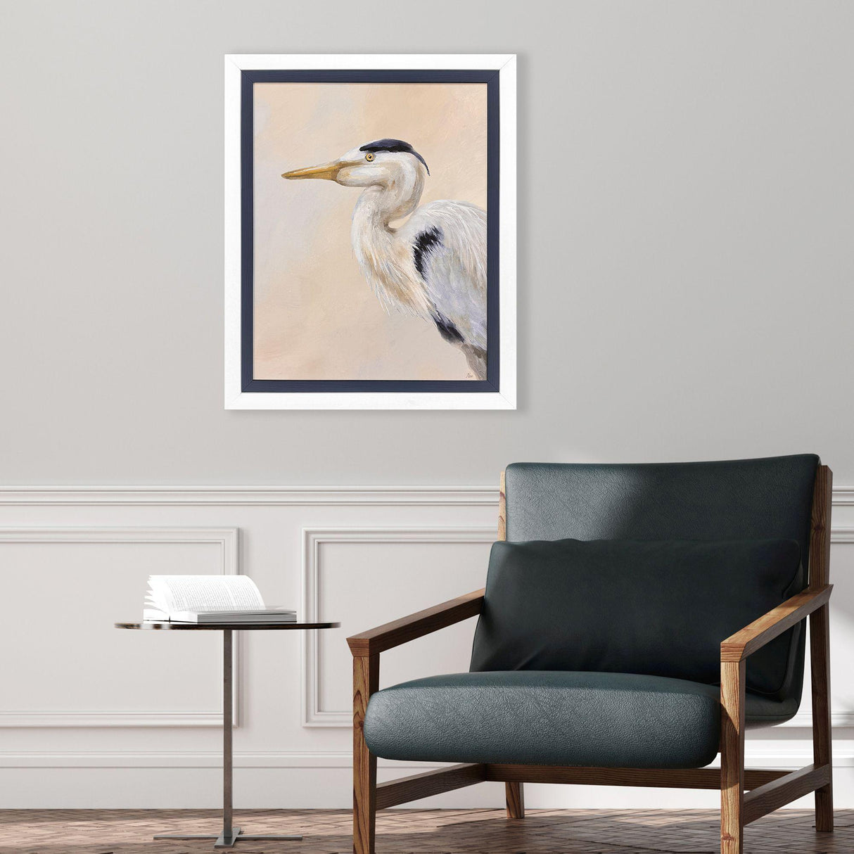 Paragon Heron Haven II Blue 33 X 27 X 2 Wall Art