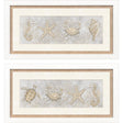 Paragon Drawing Sea Creatures S/2 Gray 16 X 32 X 2 Wall Art