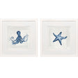 Paragon Indigo Sealife I S/2 Blue 27 X 27 X 2 Wall Art