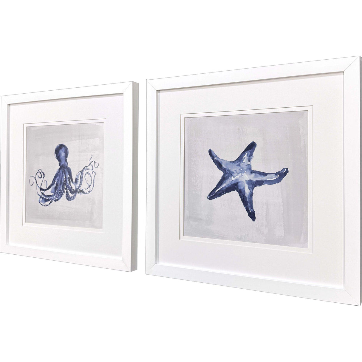 Paragon Indigo Sealife I S/2 Blue 27 X 27 X 2 Wall Art