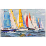 Paragon Colorful Sails Blue 20 X 33 X 2 Wall Art