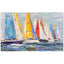 Paragon Colorful Sails Blue 20 X 33 X 2 Wall Art