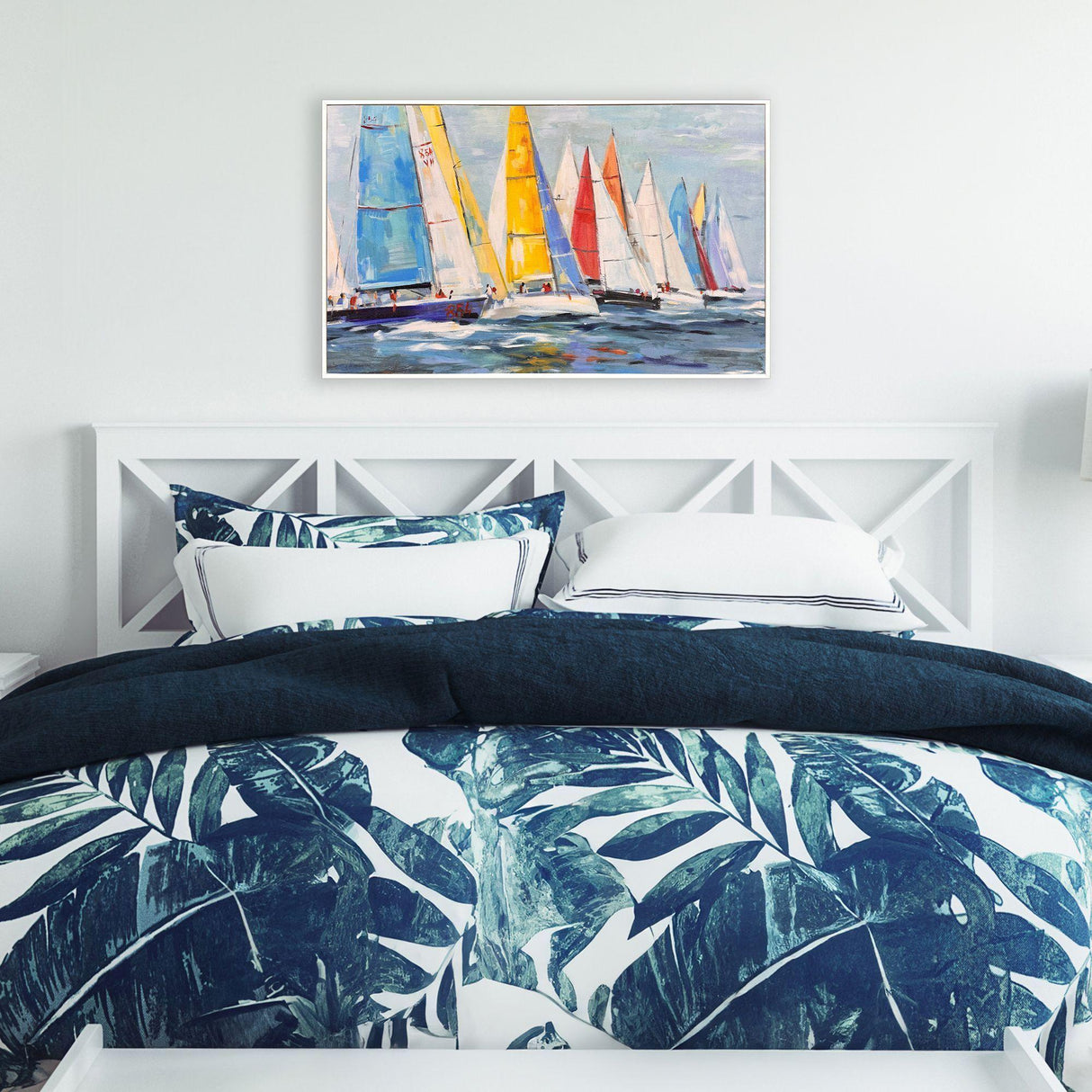 Paragon Colorful Sails Blue 20 X 33 X 2 Wall Art