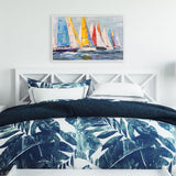 Paragon Colorful Sails Blue 20 X 33 X 2 Wall Art