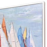 Paragon Colorful Sails Blue 20 X 33 X 2 Wall Art