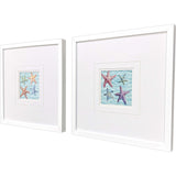 Paragon Happy Seashells S/2 Blue 17 X 17 X 2 Wall Art