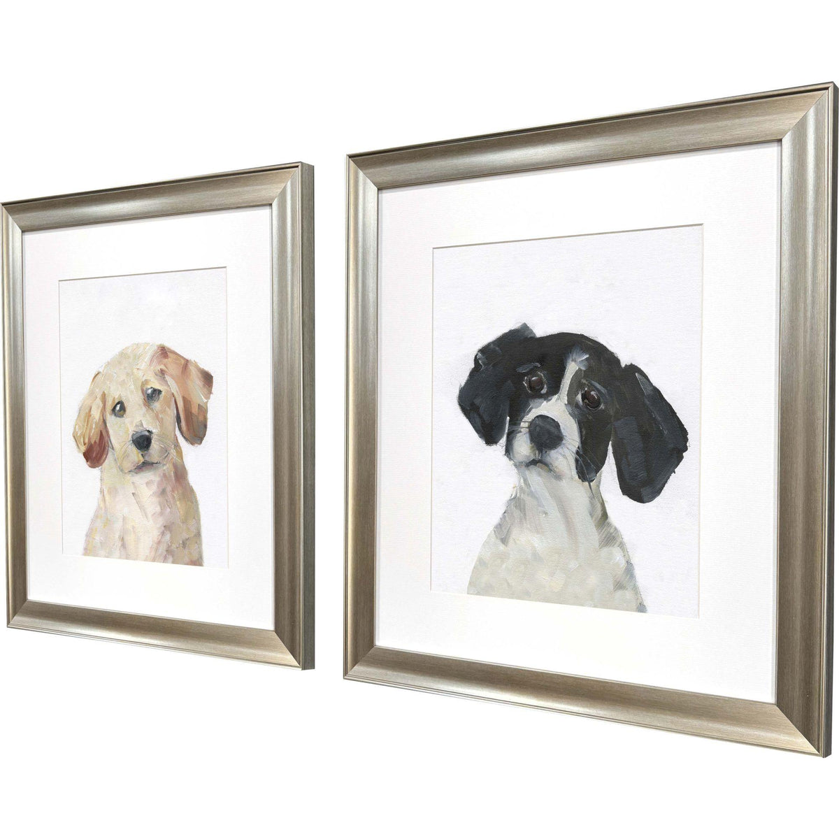 Paragon Puppy Eyes S/2 Black 22 X 19 X 1 Wall Art