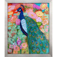 Paragon Floral Peacock II Pink 32 X 26 X 2 Wall Art