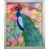 Paragon Floral Peacock II Pink 32 X 26 X 2 Wall Art