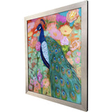 Paragon Floral Peacock II Pink 32 X 26 X 2 Wall Art