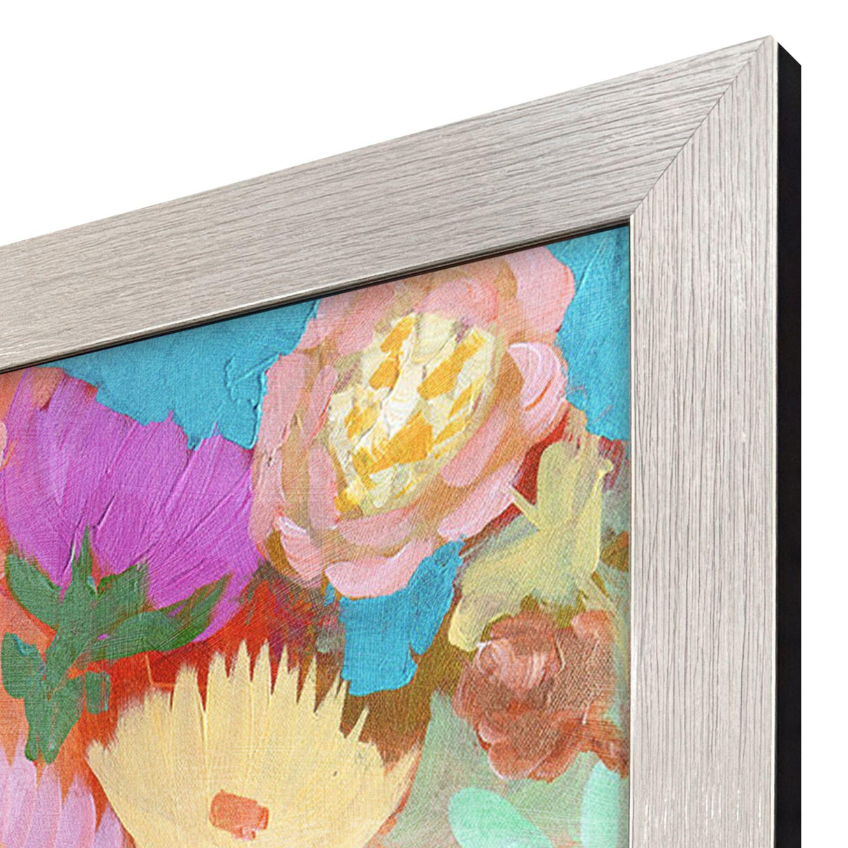Paragon Floral Peacock II Pink 32 X 26 X 2 Wall Art
