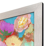 Paragon Floral Peacock II Pink 32 X 26 X 2 Wall Art