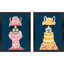 Paragon Miami Alpaca S/2 Blue 26 X 20 X 1 Wall Art