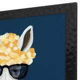 Paragon Miami Alpaca S/2 Blue 26 X 20 X 1 Wall Art