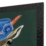 Paragon Miami Giraffe S/2 Green 26 X 20 X 1 Wall Art
