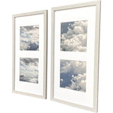 Paragon Small Clouds S/2 White 25 X 13 X 1 Wall Art