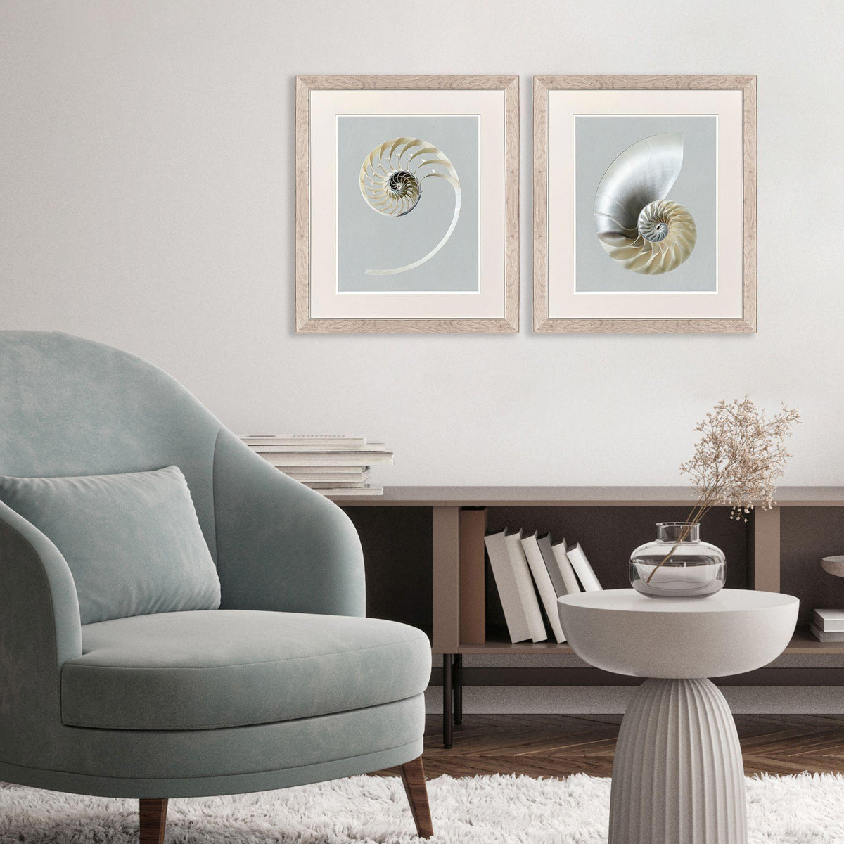 Paragon Neutral Nautilus I S/2 Gray 29 X 25 X 1 Wall Art