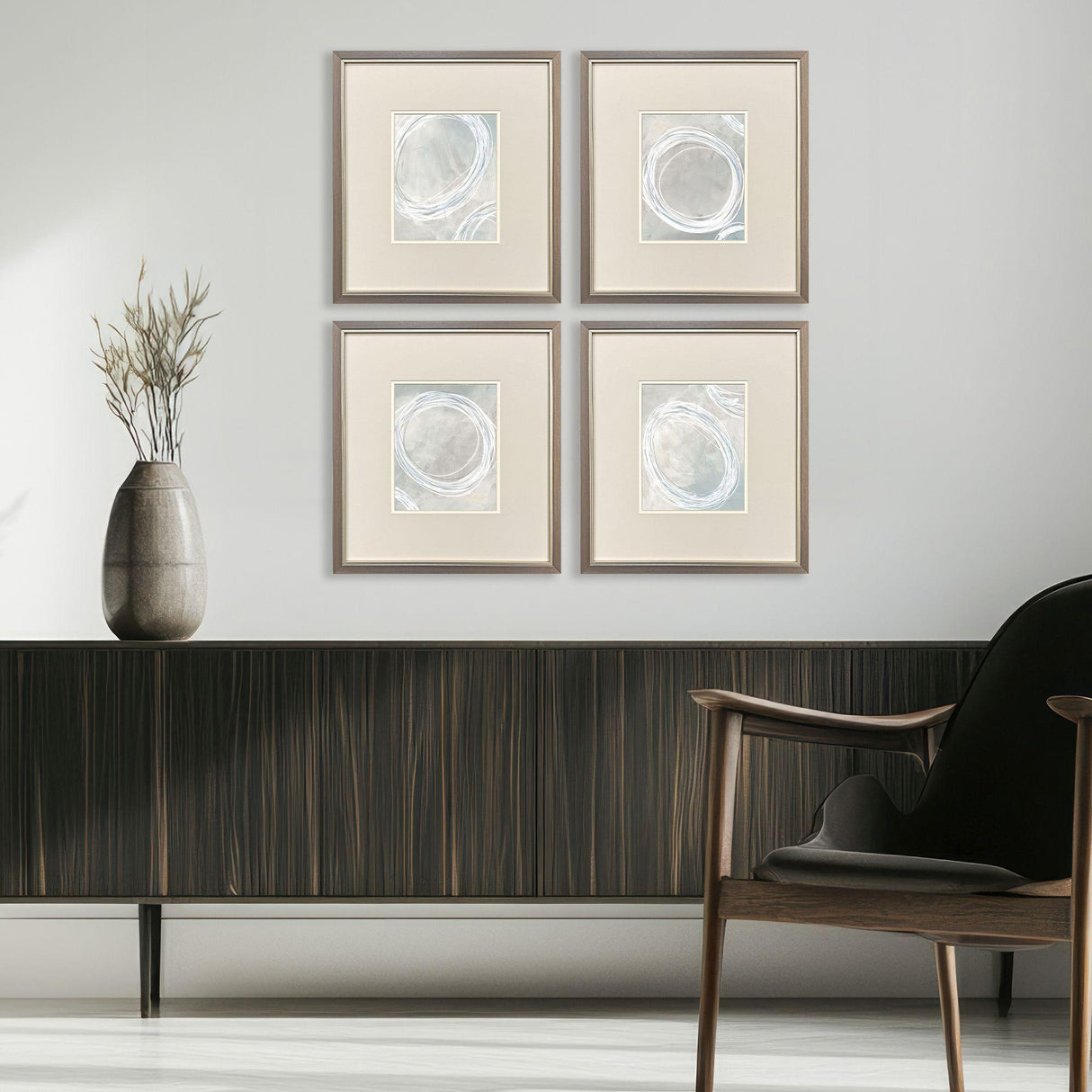 Paragon Keep Moving S/4 Gray 19 X 17 X 1 Wall Art