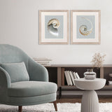 Paragon Neutral Nautilus II S/2 Gray 29 X 25 X 1 Wall Art
