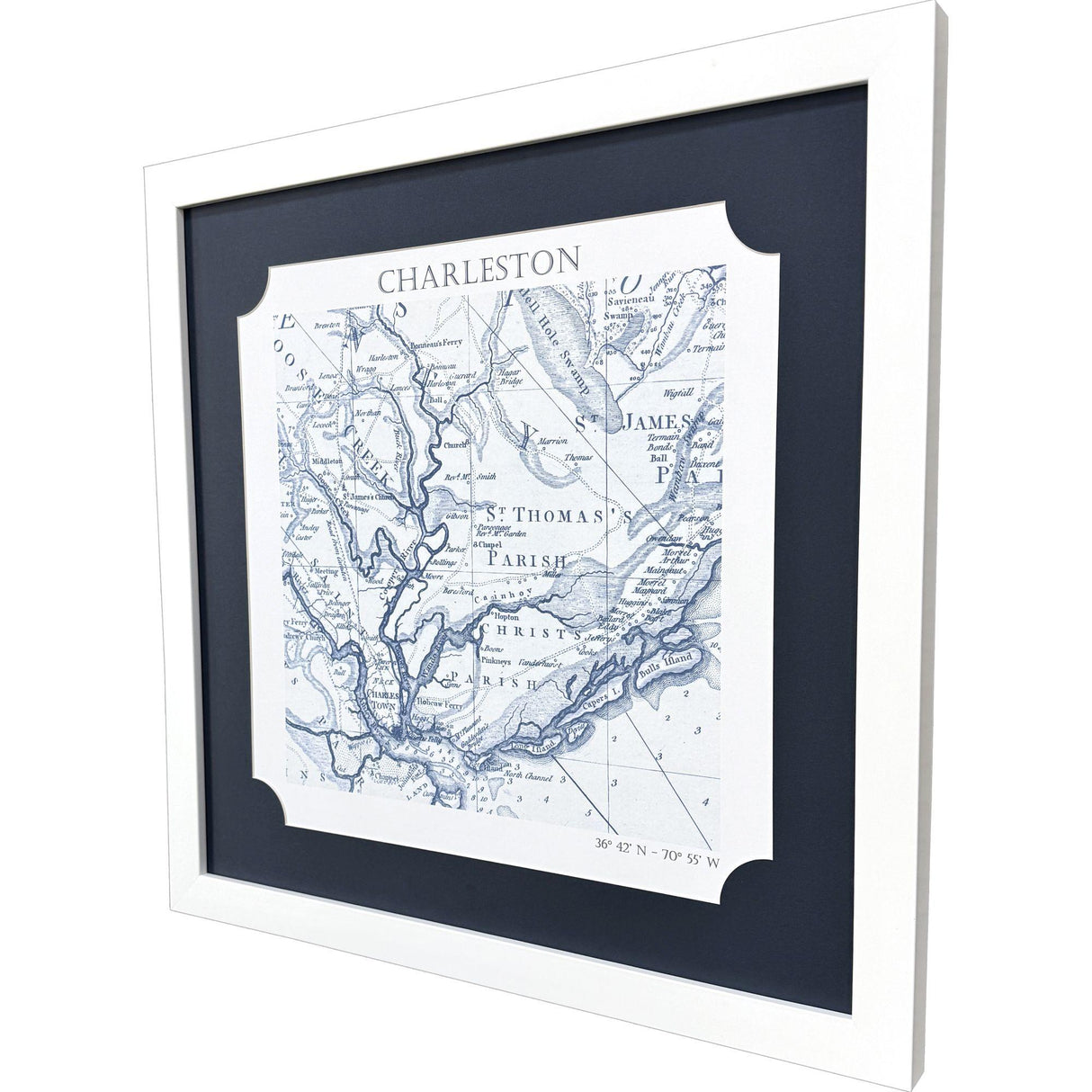 Paragon Charleston Blue 27 X 27 X 2 Wall Art