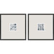Paragon Slate Piano II S/2 Blue 30 X 30 X 1 Wall Art