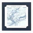 Paragon Kiawan Island Blue 27 X 27 X 2 Wall Art