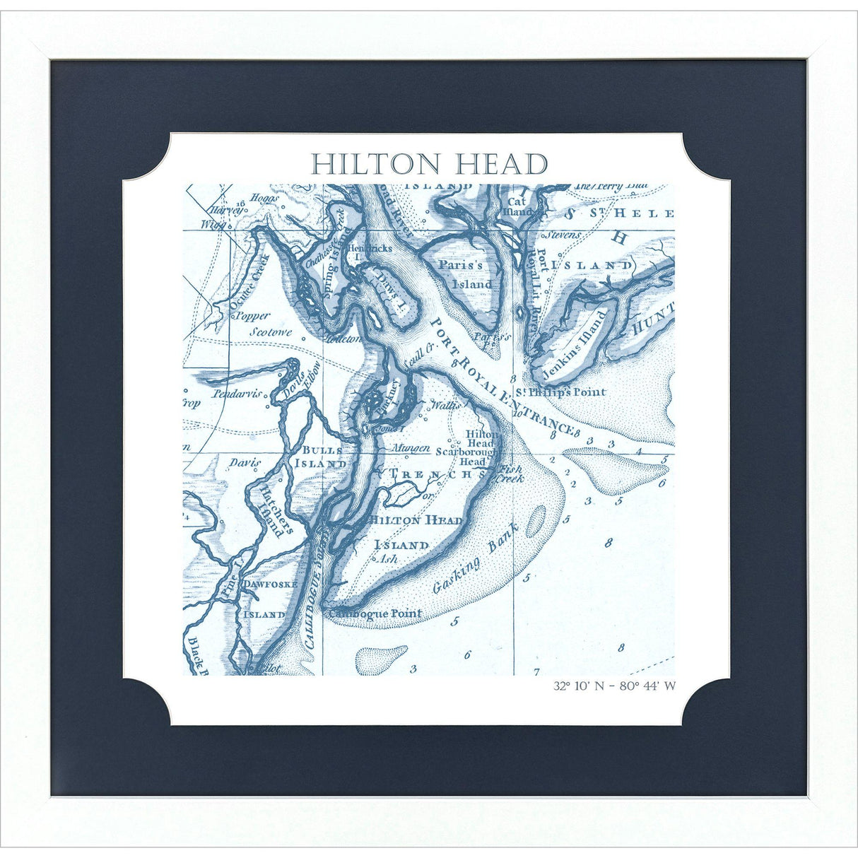 Paragon Hilton Head Blue 27 X 27 X 2 Wall Art