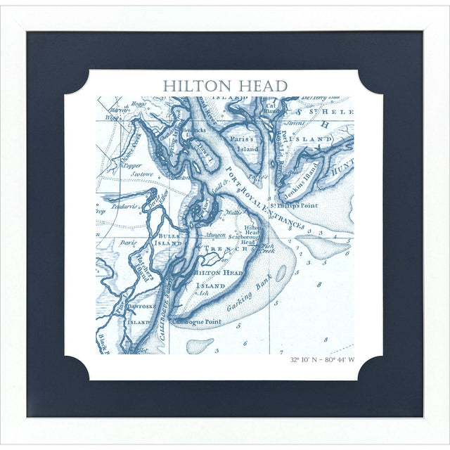 Paragon Hilton Head Blue 27 X 27 X 2 Wall Art