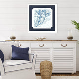 Paragon Hilton Head Blue 27 X 27 X 2 Wall Art