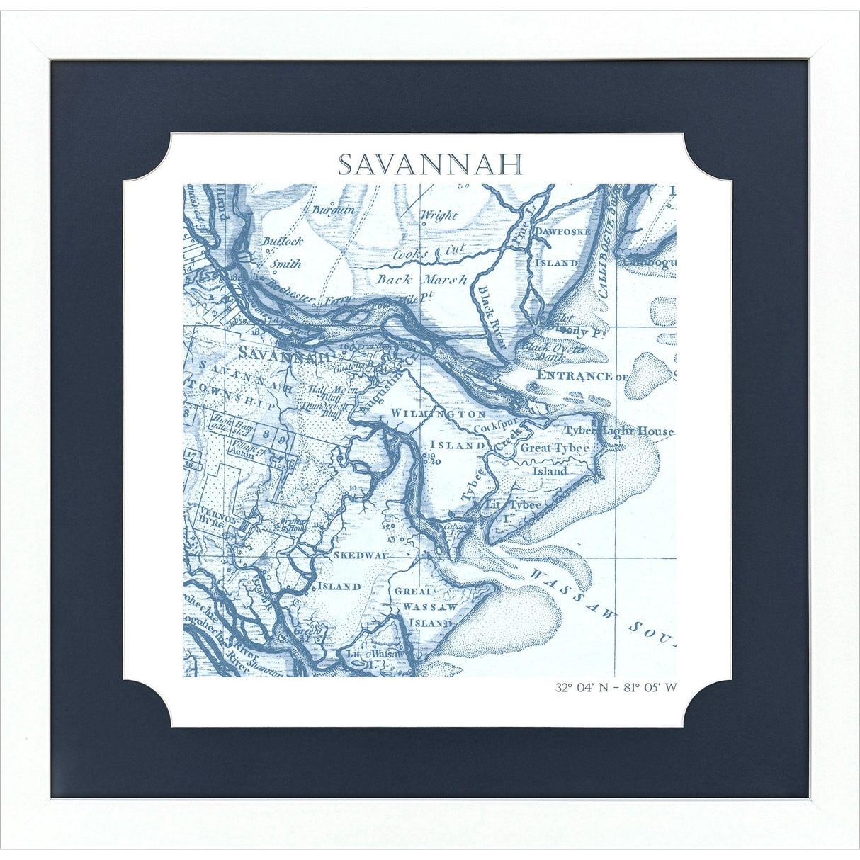 Paragon Savannah Blue 27 X 27 X 2 Wall Art