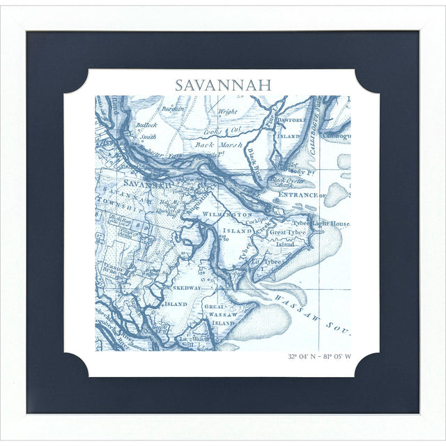 Paragon Savannah Blue 27 X 27 X 2 Wall Art