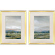 Paragon Horizon Landscape S/2 Green 26 X 20 X 2 Wall Art