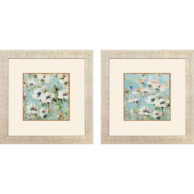 Paragon Spring in Bloom S/2 Blue 23 X 23 X 1 Wall Art