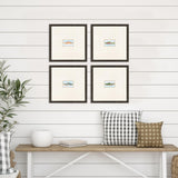 Paragon Trout S/4 Multi 17 X 17 X 1 Wall Art