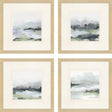 Paragon Strata Field S/4 Blue 22 X 22 X 1 Wall Art
