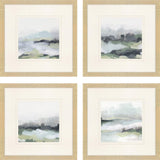 Paragon Strata Field S/4 Blue 22 X 22 X 1 Wall Art