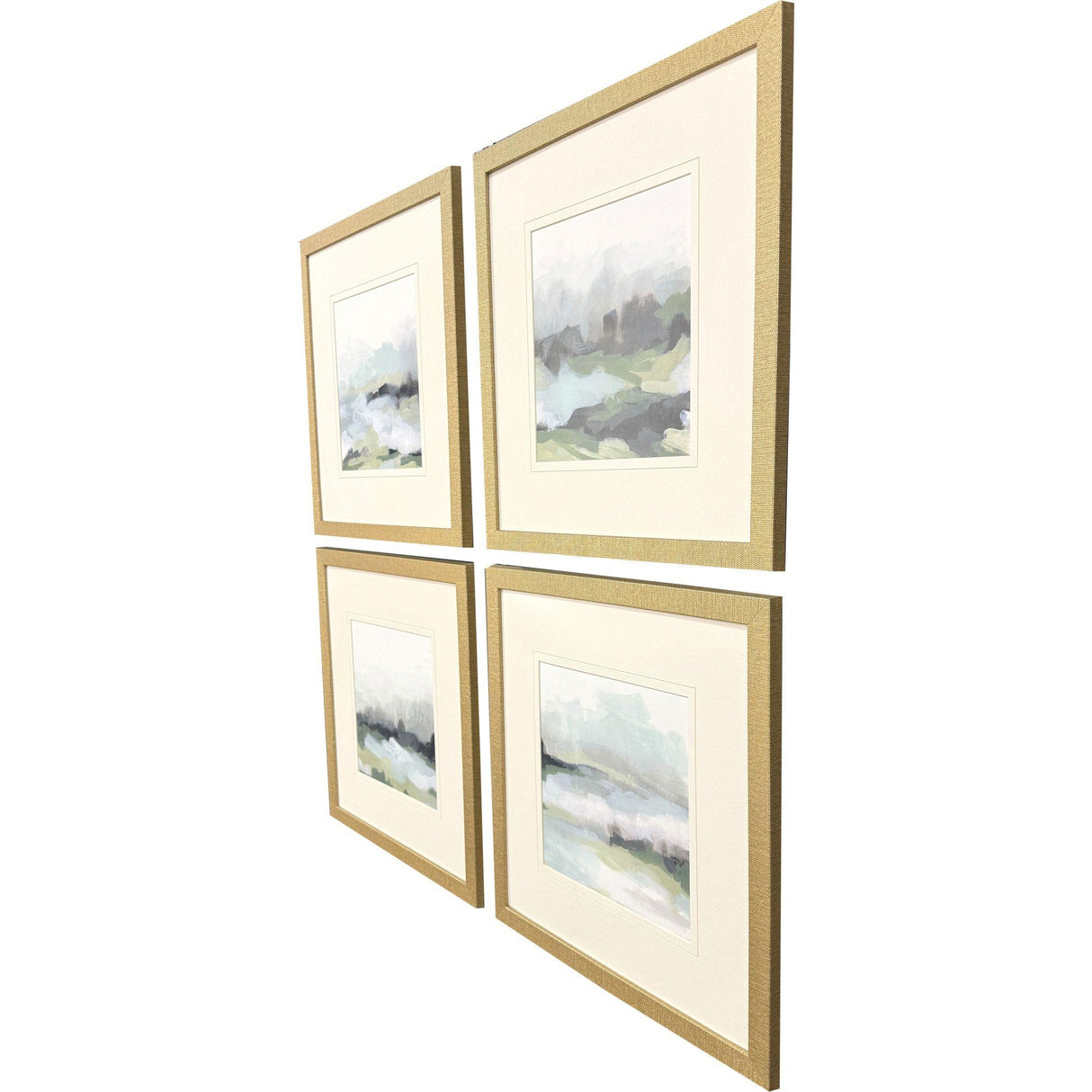Paragon Strata Field S/4 Blue 22 X 22 X 1 Wall Art