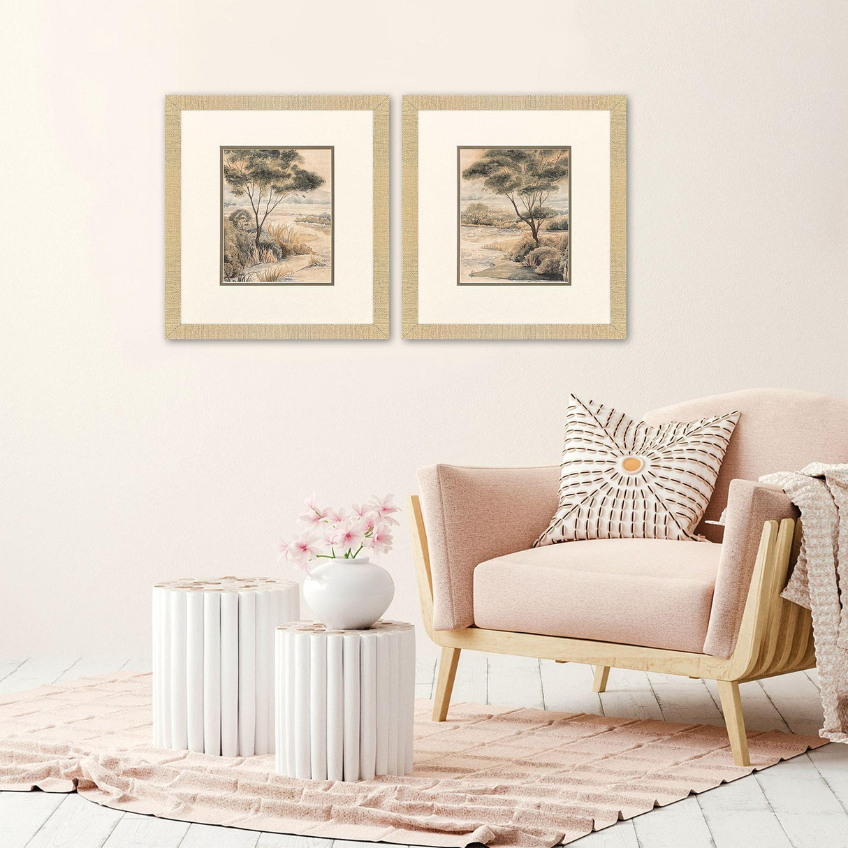 Paragon Rivanna Shore S/2 Green 18 X 16 X 1 Wall Art