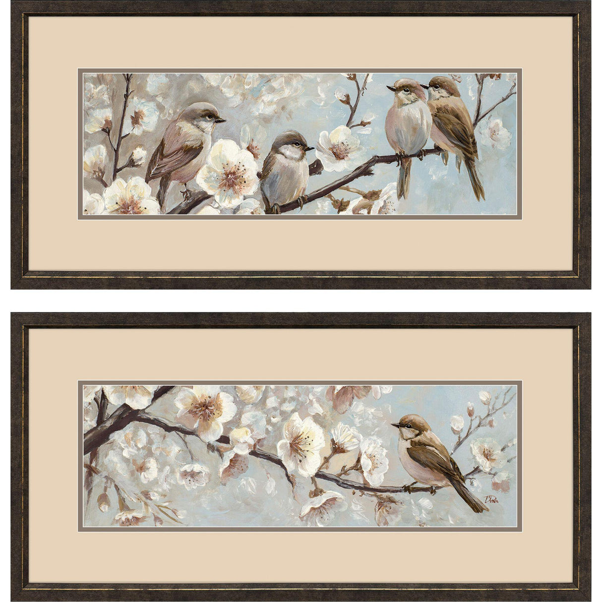 Paragon Whispers of Spring S/2 Brown 15 X 31 X 1 Wall Art