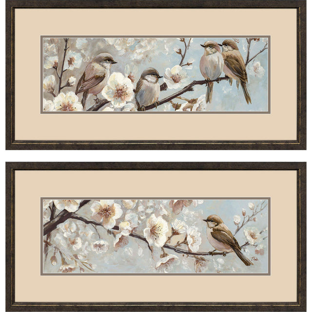 Paragon Whispers of Spring S/2 Brown 15 X 31 X 1 Wall Art