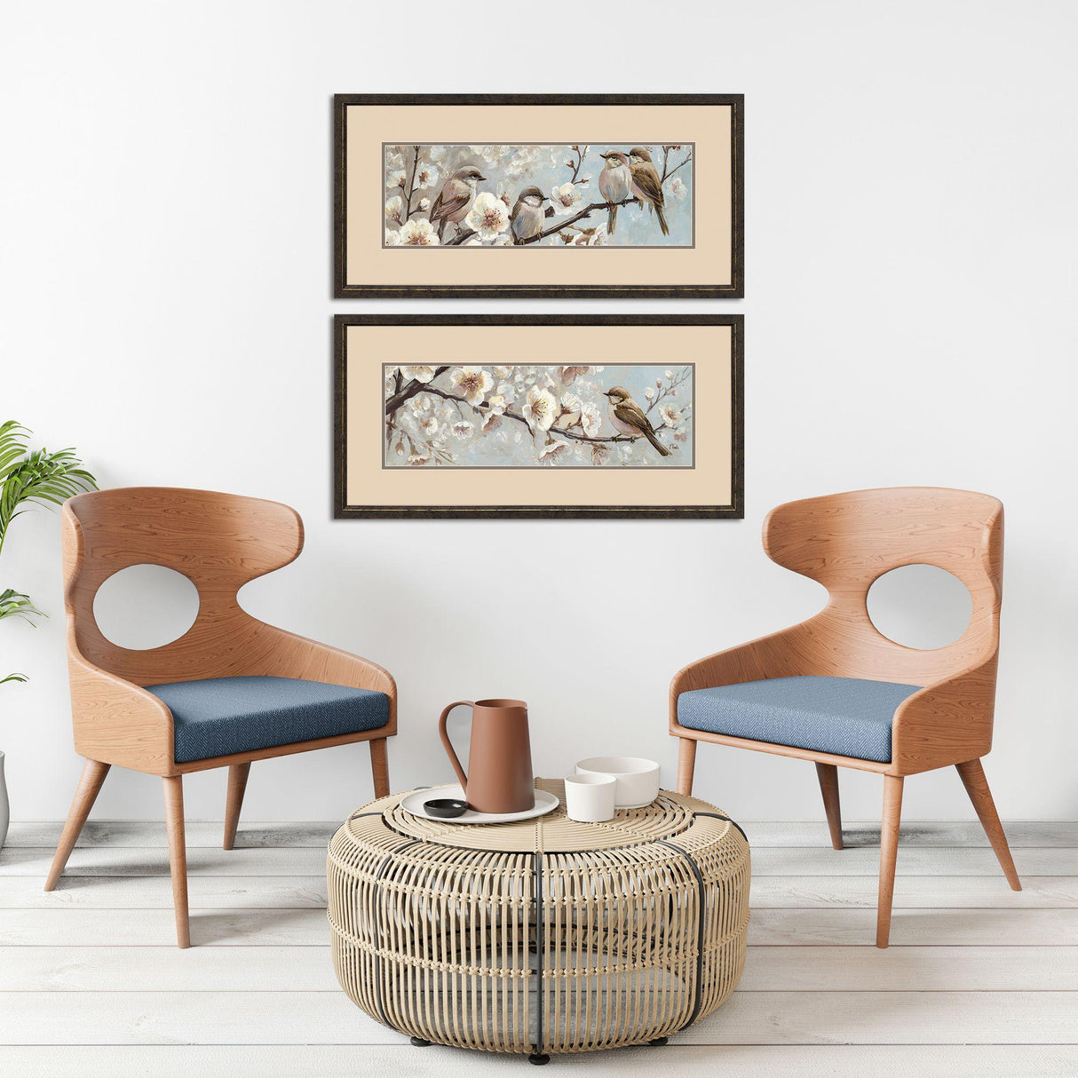 Paragon Whispers of Spring S/2 Brown 15 X 31 X 1 Wall Art