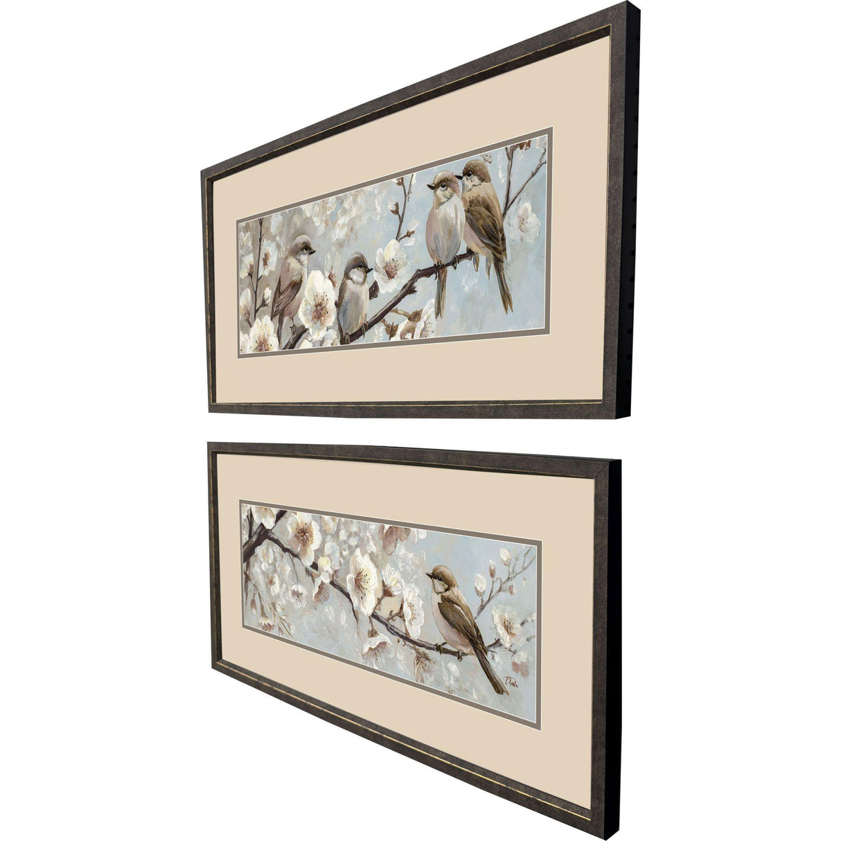 Paragon Whispers of Spring S/2 Brown 15 X 31 X 1 Wall Art