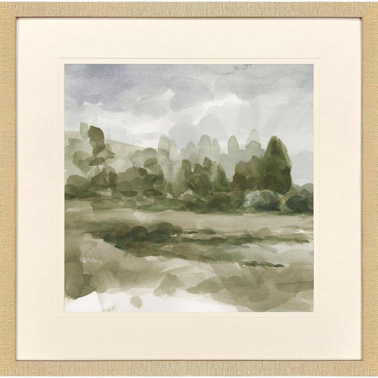 Paragon Path to the Mountain I Green 30 X 30 X 1 Wall Art