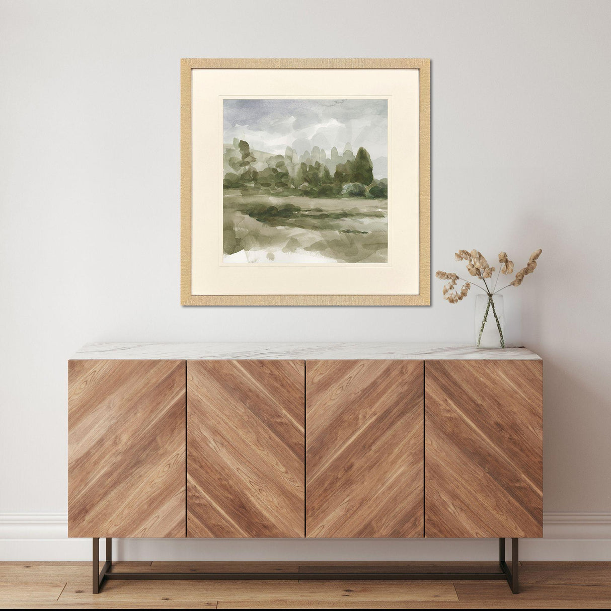 Paragon Path to the Mountain I Green 30 X 30 X 1 Wall Art