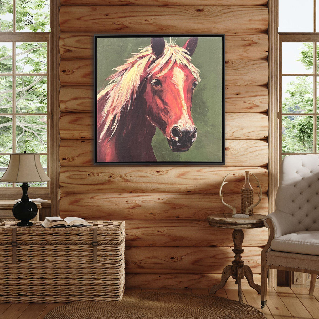 Paragon Brad Brown 29 X 29 X 2 Wall Art
