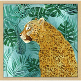 Paragon Jungle Cheetah Brown 28 X 28 X 1 Wall Art