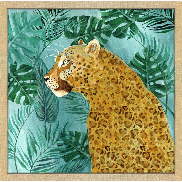 Paragon Jungle Cheetah Brown 28 X 28 X 1 Wall Art