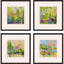 Paragon Bright Scapes S/4 Green 21 X 21 X 1 Wall Art