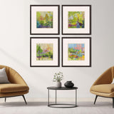 Paragon Bright Scapes S/4 Green 21 X 21 X 1 Wall Art