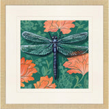 Paragon Dragonfly on Wall Green 28 X 28 X 1 Wall Art